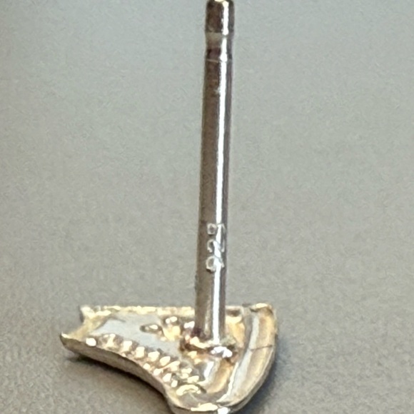 Sterling Silver Sneaker Stud Earrings – Fun, Novelty Design for Everyday Wear - Picture 6 of 14